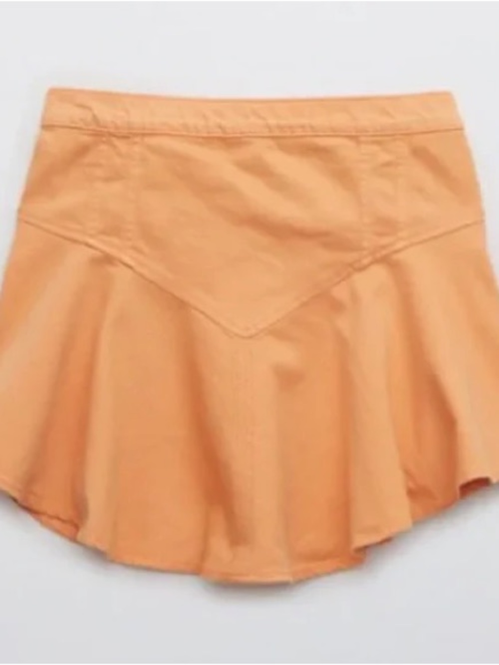 Aerie Women's Orange Flared Skirt